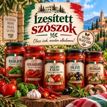 Ízesített paradicsom szószok