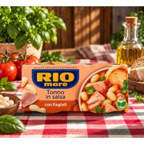   Rio Mare Tonno in Salsa con Fagioli – Olasz tonhal fehérbabbal, paradicsomos szószban, 2 × 160 g