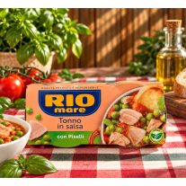   Rio Mare Tonno in Salsa con Piselli – Olasz tonhal zöldborsóval, paradicsomos szószban, 2 × 160 g
