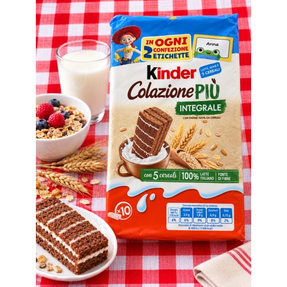 Kinder Colazione Più Integrale 10 x 29 g Kinder Colazione Più Integrale 10 x 29 g