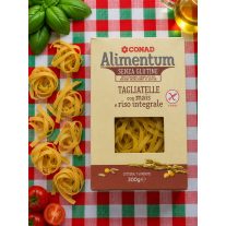   Alimentum Tagliatelle Senza Glutine – gluténmentes kukorica- és barna rizstészta – 300 g