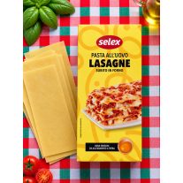  Selex Lasagne all’Uovo – tojásos lasagne tészta – 500 g