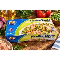   Athena Piselli e Tonno – Tonhal zöldborsóval, készétel 2×160 g