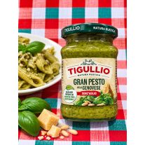   Tigullio Gran Pesto alla Genovese Senz’Aglio – Fokhagyma nélküli Genovai Pesto 190g