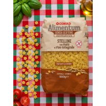   Alimentum Stelline Senza Glutine – gluténmentes csillagtészta kukoricából és barna rizsből – 500 g