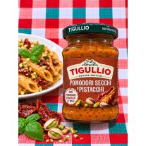   Tigullio Pomodori Secchi e Pistacchi – Aszalt Paradicsomos-Pisztáciás Pesto 185 g