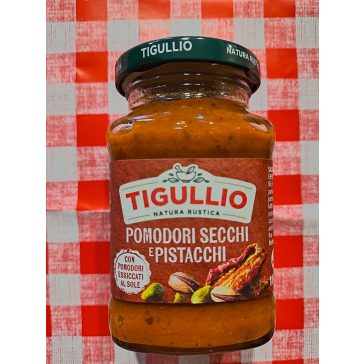   Tigullio Pomodori Secchi e Pistacchi – Aszalt Paradicsomos-Pisztáciás Pesto 185 g