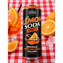   Lemonsoda Spritz – alkoholmentes olasz Spritz üdítő – 330 ml