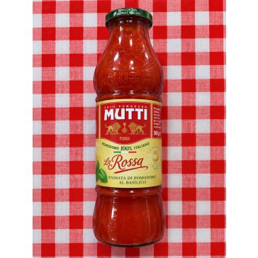 Mutti La Rossa Bazsalikomos Passata Paradicsomszósz 560 g