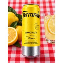   Ferrarelle Limonata – szicíliai citromlével készült olasz szénsavas üdítő – 330 ml