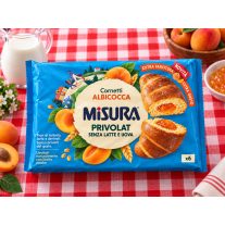 Misura Privolat Cornetti Albicocca 6 db