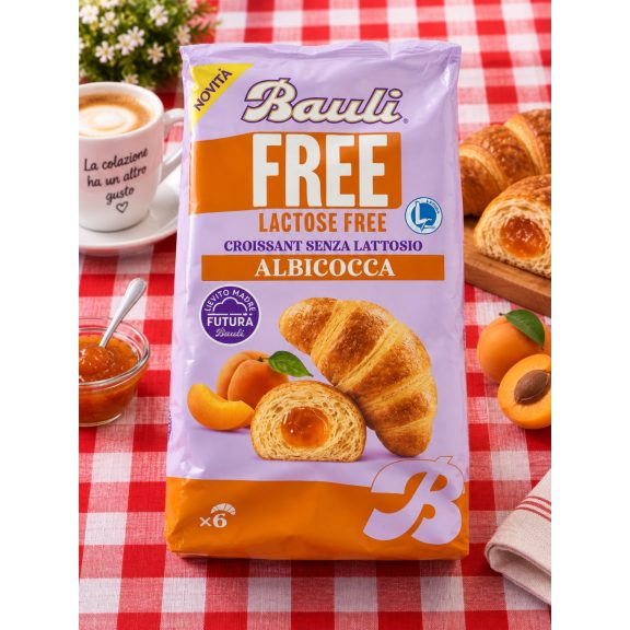 Bauli Free Croissant Albicocca Senza Lattosio Bauli Free Croissant Albicocca Senza Lattosio
