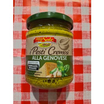   Delizie del Sole Pesti Cremosi alla Genovese – Krémes Genovai Bazsalikomos Pesto 190g
