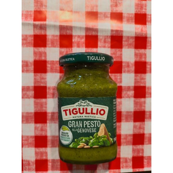 Tigullio Gran Pesto alla Genovese – Genovai Bazsalikomos Pesto 190 g Tigullio Gran Pesto alla Genovese – Genovai Bazsalikomos Pesto 190 g