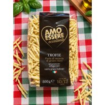   Amo Essere Eccellente Trofie – hagyományos ligur csavart tészta – 500 g