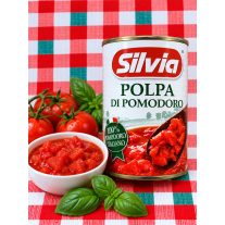 Silvia Polpa di Pomodoro – Darabolt Olasz Paradicsom 400g