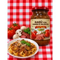 Delizie del Sole Ragù con Funghi e Salsiccia 400 g