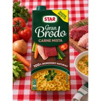   STAR Gran Brodo Carne Mista – gluténmentes olasz vegyes húsalaplé – 1 l