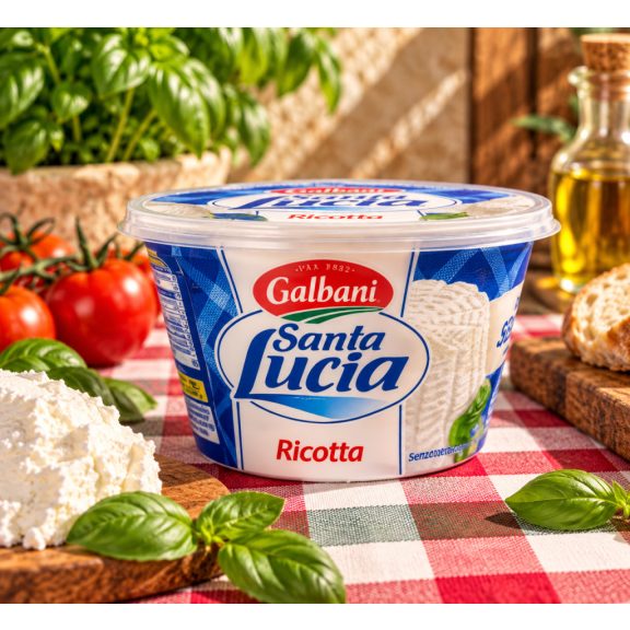 Galbani Santa Lucia Ricotta – Olasz krémes ricotta, 250 g Galbani Santa Lucia Ricotta – Olasz krémes ricotta, 250 g