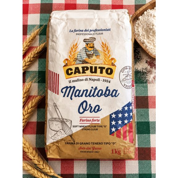 Caputo Manitoba Oro Tipo 0 erős búzaliszt 1 kg Caputo Manitoba Oro Tipo 0 erős búzaliszt 1 kg