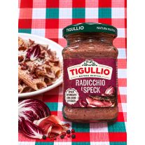   Tigullio Radicchio e Speck – Vörös Cikóriás-Füstölt Sonkás Pesto 185 g