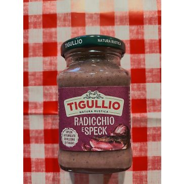   Tigullio Radicchio e Speck – Vörös Cikóriás-Füstölt Sonkás Pesto 185 g