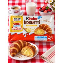 Kinder Kornetti Crema al Latte 6 x 45 g