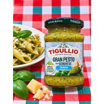   Tigullio Gran Pesto alla Genovese Cremoso – Krémes Genovai Bazsalikomos Pesto 190 g