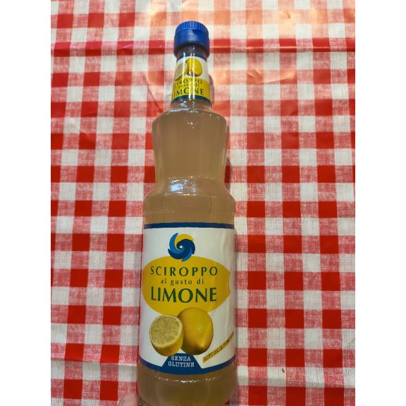Sciroppo al gusto di Limone – Citrom ízű szörp – 0,75 l Sciroppo al gusto di Limone – Citrom ízű szörp – 0,75 l