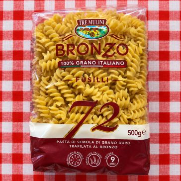 Tre Mulini Bronzo Fusilli – 100% olasz durumtészta, 500 g