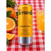  Ferrarelle Aranciata – olasz narancsos szénsavas üdítő – 330 ml