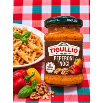   Tigullio Peperoni e Noci – Grillezett Paprikás-Diós Pesto 185 g