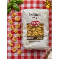   Selex Gnocchi N°43 – bronzformán húzott gnocchi tészta – 500 g