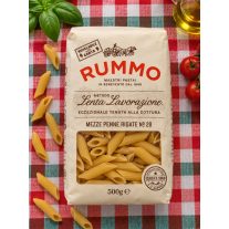   Rummo Mezze Penne Rigate N°28 – rövid bordázott penne tészta – 500 g
