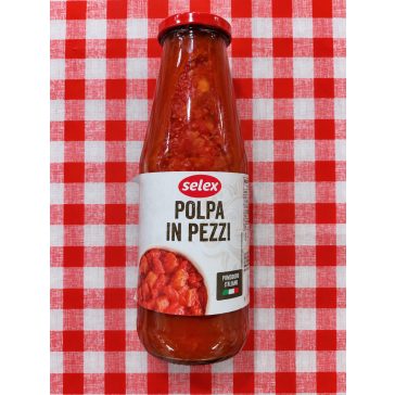 Selex Polpa in Pezzi Darabos Paradicsom 690 g