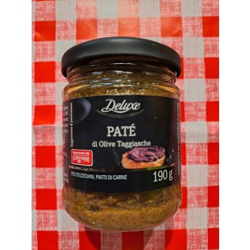   Deluxe Paté di Olive Taggiasche – Taggiasca Olívakrém 190 g